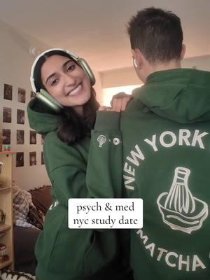 $10 matcha + hoodies?! 🍵🤎 @isshikimatcha @OpenTable  #studytok #studentlifestyle #nycstudent #dateinthelife #nycdateideas #studydate #psychologystudent #gradstudentlife 