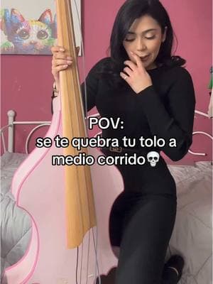 Le estaba dando duro pues🤒🎻 #tolo #tololoche #corridos #elbuho #luisrconriquez #humor #mexico 