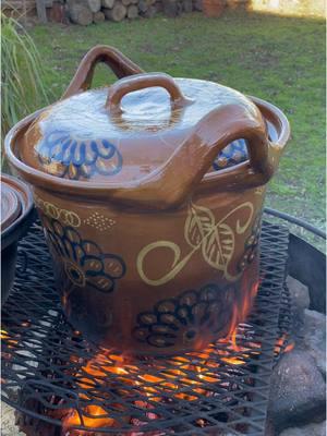 Seasoning the Mexican  clay pot #curandocazuelas #seasoning #cazueladebarro #mexicanfood #mexicanpottery 