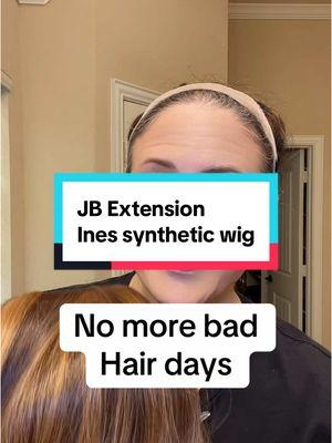 #jbextension #jbextensionwig #syntheticwig #alopecia #androgenicalopecia #wigreview #pcos #femalepatternhairloss #thinninghair #hormonalhairloss #wigtok 