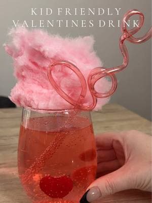 Kid friendly valentines drink 💕 #ValentinesDay #valentine #valentines #galentinesday #kidfriendly #kidssnacks #MomsofTikTok #momtok #drinktok #valentinesdrink #familyfun #valentinesdaygift #galentinesparty 