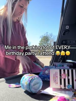 Am I the only one?! 😂🫣 #party #birthday #gift #present #partygirl #relatable #content #momlife #madeit #birthdayparty #shop #shopping #content #creator #small #redbull #energy #cake #wrap #kids #daughter #instagram #tiktok #birthdaygirl #fun 