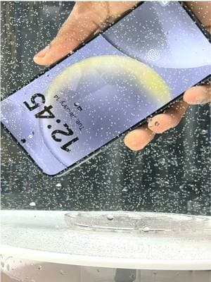 Galaxy S24 Plus Fingerprint Test Water Immersion #s24 #galaxys24plus #fy #fyp #samsungs24 #samsungs25 