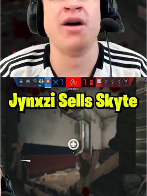 Bro died to fire 🤣 #r6 #r6siege #skyte #jynxzi #fyp 