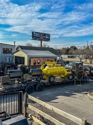 TMG to the West Coast!! #tmgpits #lowandslow #bbq #offsetsmoker #texasbbq #offsetsmoker 