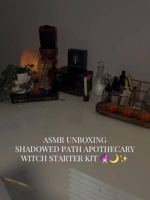 the perfect witch starter kit DOES INDEED EXIST from @Shadowed Path Apothecary ! 😻🔮🌙✨ They ARE the mary poppins of witchy kits. I am STILL blown away from how much they were able to fit in this TINY TINY BOX 😻😮‍💨👏🏼   #asmrtiktok #asmrunboxing #unboxwithme  #witchyunboxing #witchkit #shadowedpathapothercary #shadowedpath #shadowwork #shadowhealing #herbs #crystalsforbeginners #crystalhealing #crystalsoftiktok #tarottiktok #oraclecards #tarotreadings #oraclereading #viseversa #witchtokrefugee #witchtiktok #witchtips #witchywoman #witchyvibes🔮🕯️🌙 #witchywisdoms #babywitch #newbroomwitches #magictrick #magik #witchtokrefugee #divinationtools #divinefeminine #divinationtok #divination 