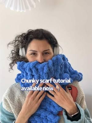 This is your sign to try hand crochet 👏🏼  🎥 Full tutorial is available now on my page and my YouTube channel 🧶 Stay Cozy chenille yarn is available on my website and TikTok shop 🧣 Pattern by 🙋🏻‍♀️  Stay creative, Jess #handcrochet #handcrocheted #crochetscarf #chunkycrochet #chenilleyarn #staycozycreativeco #tutorial #howtocrochet 