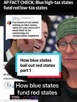 Replying to @_contrapasta_ here’s the details on how blue states bail out red state poverty #redstate #bluestates #economy #welfare #greenscreen 