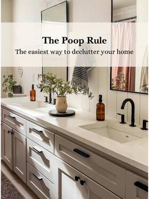 Decluttering became so much easier when I learned about the poop rule: If something was covered in poop, would you still keep it? Probably not!  So if it weighs me down or stinks up my space, it's gotta go. Simple as that! #Minimalism #MinimalistLifestyle #SimpleLiving #LiveSimply #MinimalistHome #Declutter #DeclutterYourHome #LesSIsMore #Simplify #SimplifyYourLife #TinyHome #LifeHacks #CleanHacks #MarieKondo #SimpleHome #PeacefulHome #Decluttering Tips #CleanAndTidy #HomeOrganization #CleanHome #TidySpace #HomeCleaning #HouseholdTips #organizingldeas