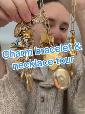 Updated charm bracelet and necklace tour straight from the jewelers 💙💙 #charmbracelets #charmbracelet #charmnecklace 