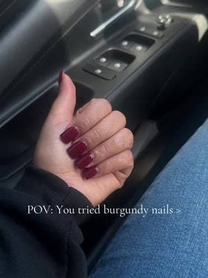 Fall nail colors🥰 > #burgundynails #shortnails #nailinspo #fypシ゚viral 