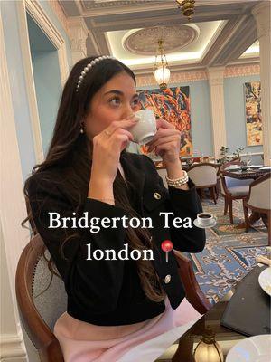 Afternoon Tea in London☕️🇬🇧 #london #afternoontea #thelanesborough #bridgerton #bridgertonseason3 #bridgertonnetflix #england #londontea 