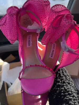 @stevemadden I’m crying over these I can’t wait to wear them to my bridal shower I have them in white too🤭🎀🤍 #stevemadden #stevenmaddenheels #heels #bridalshower #bridalshowerfit #bridal #bridaltiktok 