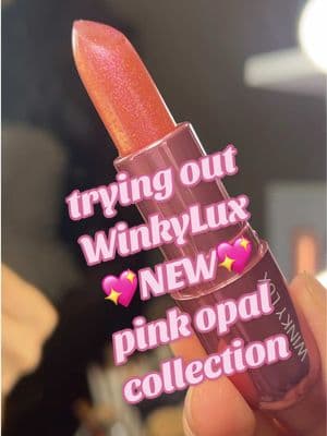 feeling pretty in pink in this new collection from @Winky Lux 💖✨ #winkylux #pinkopal #pink #lipoil #lipbalm #highlight #makeup #makeuptutorial #makeupreview #beauty #BeautyReview #BeautyTok #beautytips #beautytutorial #foryoupage #foryou #fyp #fypシ #viralmakeup #TikTokShop #tiktok #ttshop #tiktokshopfinds #tiktokshopfind #tiktokshopdeals #ttshopdeals #winkyluxmakeup #newmakeup #maquillaje #pati #parati #mua #makeuphacks #makeuptok #makeuptips 