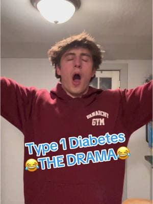 Type 1 Diabetes… THE DRAMA SERIES 😂😭 #t1d #lowbloodsugar #highbloodsugar #diabeticlife #diabetesproblems #diabeteseducator #type1diabetes #typeonediabetic #fyp #diabetic #diabetestok #diabeticmaniac #skit #humor 