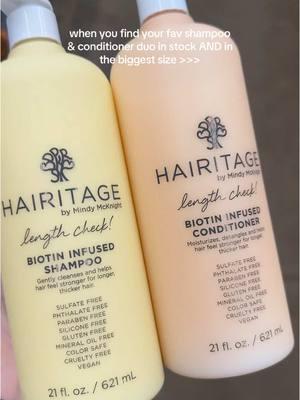 The elite combo IYKYK #hairitagehairtok #hairitageshampoo #biotinshampoo #biotin #biotinforhair #hairgrowthtips #hairgrowthjourney #hairhelp #shampooandconditioner #hairitage #trending #fyp #fy #viral 