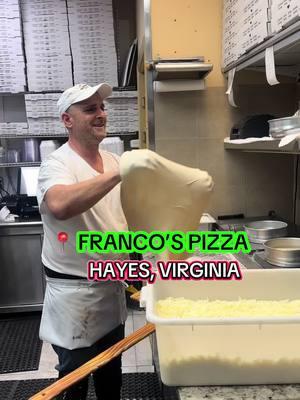 FRANCO’S PIZZA 🍕 🇮🇹📍HAYES, VIRGINIA. #pizza #food #restaurant #virginia #vafood #hayesva 