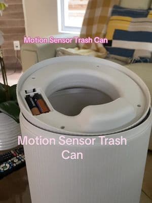 Motion Sensor Trash Can #motiontrashcan #trashcan #papelerainteligente #basurero #colocha1313tiktokshop 