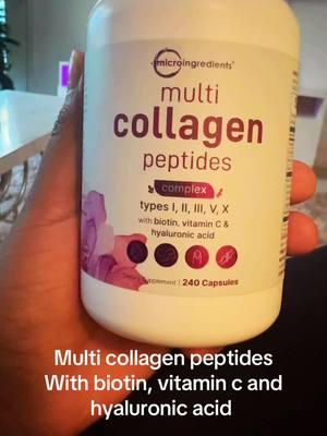 Multi collagen peptide #forhairgrowth #forskin#forbon#foryourpage #TikTokShop 