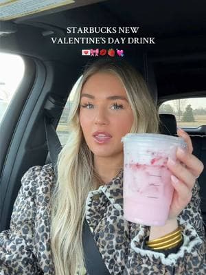 Any excuse to get a pink drink!!! 💘💌💐!!! Such a good Valentine’s day drink!! Strawberry cold foam 10/10!! ✨🎀 #starbucksvalentine #starbucks #pinkdrink #ValentinesDay #valentinesdaydrinks #starbucksdrinks #starbucksrefreshers #coconutmilk #nondairy #strawberrycoldfoam #trending #viralvideo #coffeereview #starbucksorder #fypシ #happyvalentinesday 