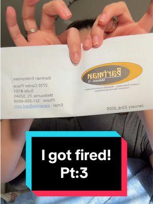 We just got a letter! We just got a letter! We just got a letter! Wonder who it’s from?!  #employeeproblems #employer #badbuisness #justice #part3 #storytime #fyp 