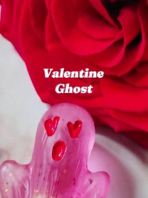 What I add into the resin of my Valentines Day ghost crochet hooks #valloween #ValentinesDay #crafts #crochet #crochetobsessed #resin #resinart