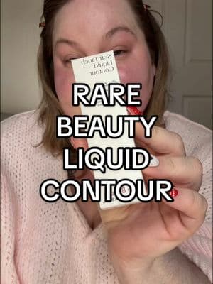 Is the *NEW* Rare Beauty liquid contour accessible? 💭👀 @Rare Beauty  #accessiblebeauty #disabilitytiktok #rarebeauty 