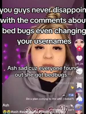 I love you all in the comments 😂 keep bringing up the #bedbugs tok. She did have an exterminator there the other day #ashtrevino #santos #chairs #jefa #teatok #exterminator #lol #funny #commentsection #fyp #foryou #fypシ 