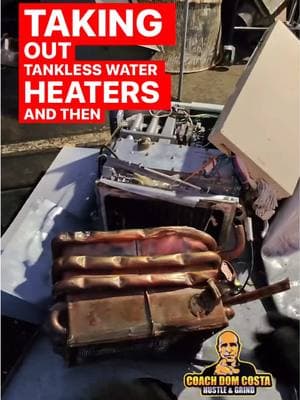 Beautiful copper inside of these tankless water heaters! I will film my breakdown process the next time I come across one and I will appreciate all of your tips and tricks and criticisms! Enjoy and thank you!  Thanks for watching my @youtube channel too & appreciate you ALL!!! LINK IN BIO! Thanks for watching! Hit that Like, Subscribe, Comment on my ScrapMetal Sidehustle journey! Thank you for the calls! It’s so nice to get this stuff off our streets and alleys to make our communities a little little bit bit nicer and most of all keep the steel out of a landfill! @coachdomcosta  #scraplife #scrapyard #eatsleepscrap #iscrapeveryday #scrapmetal #sanpedrotoday #mydayinsp #mydayinla #sanpedroca #westharbor #westharborlosangeles #sanpedrocalifornia #90731tillthecasketdrops #bb4l #howtomakemoney #palosverdesestates #palosverdes #rollinghillsestates #wilmingtonca #harborcity #ScrapMetalRecycling #MetalRecycling #RecycleMetal #EcoFriendly #BB4L #GoGreen #ReduceReuseRecycle #MetalWaste #EnvironmentallyFriendly  https://instagram.com/coachdomcosta https://x.com/CoachDomCosta https://www.tiktok.com/@coachdomcosta?_t=8oEd8sxOdel&_r=1 https://youtube.com/@CoachDomCosta?si=qOi75LPMjEIWUdrJ  Check out this page from coachdomcosta https://www.amazon.com/shop/coachdomcosta?ref_=cm_sw_r_apin_aipsfshop_aipsfcoachdomcosta_752C12SMPJVPVXJQRTQY&language=en_US