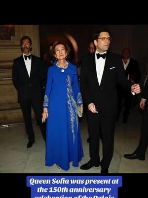 Queen Sofia was present at the 150th anniversary celebration of the Palais Garnier, the iconic home of the Paris Opera.✨ #new #like #trending #viral #fyp #girlwholove2gossip #VITA #royalgossip #queensofia #queensofiaofspain #spainroyalfamily 