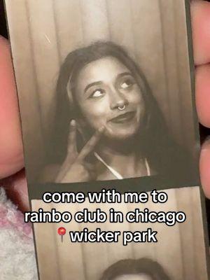 beers were hella cheap, just bring cash 😭 #rainboclub #chicagobars #chicagobar #wickerpark #wickerparkchicago #divebar 