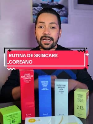 Kit completo de Skincare Coreano, para que luzcas una piel mucho más joven y bien cuidada #TikTokShop #skincare #skincareroutine #skincarecoreano #cuidadodelapiel #cuidatupiel 