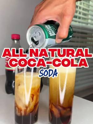 Say goodbye to Coke & Pepsi! Try this quick “All Natural Coca-Cola” soda recipe made with healthier alternative ingredients. 🙅🏾‍♂️ No High fructose corn syrup 🙅🏾‍♂️ No artificial coloring 🙅🏾‍♂️ No processed sugars added ✅  Over 63% of American’s drink soda! That’s over half the country 🫣 Let’s get these numbers down!  “Prevention over Prescription” Ingredients 👇🏾  •Date Syrup  •Plant based Caremel Milk •Organic Vanilla Extract •Sparkling Water    @perfectblendnc  #casinothehero #allnaturalsoda #organicsoda #homemadesoda #allnaturalpepsi #allnaturalcoke  #allnaturalpop #homemadepepsi #howtomakesoda #healthysoda #healthysodaalternative #vegansoda #realsoda