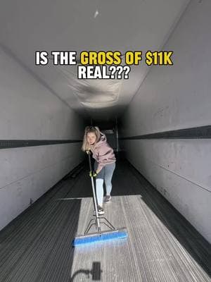 $11к GROSS🔥 #truckersoftiktok #truckerslife #truckdrivergirl 