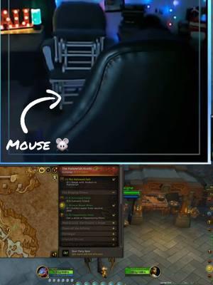 This was the 3rd time I saw that mouse by this point! #Twitch #twitchaffiliate #twitchstreamer #streamer #gamer #streamergirl #GamerGirl #wow #worldofwarcraft #mouse #mousechase 