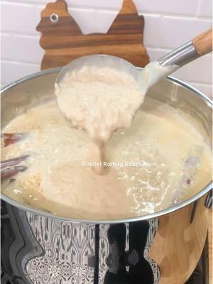 Atole de arroz para acompañar los tamales #rashelromanrecetas #recetasdecocina #parati #comidamexicana #arrozconleche 