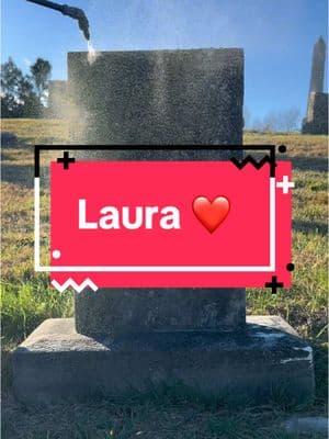 Laura ❤️ BTW sign up for the podcast at mortalmysteries.com! #manicpixiemom #gravetok #gravecleaning #taphophile #historicaltruecrime #podcast 