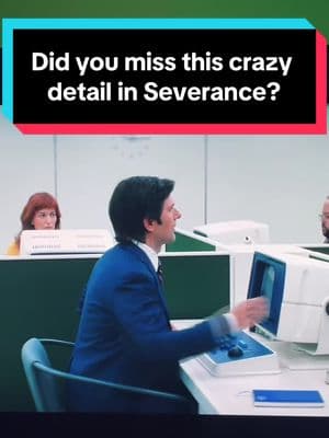 Did you miss this crazy detail in Severance? #severance #adamscott #benstiller #thriller #tvshow #tvshows #moviedetails #hiddendetail #moviefact #moviefacts #movieclips #moviescenes #behindthescenes #easteregg #eastereggs