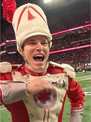 Dotting the i at the national championship 🤩 #GoBucks #tbdbitl #ohiostate #marchingband 