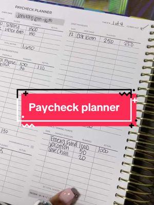 Breaking down how I fill out our paycheck planners. You get five of these every single month! #fyp #budgeting #budgetplanner #planneraddict ##LIVEhighlights##TikTokLIVE##LIVE 