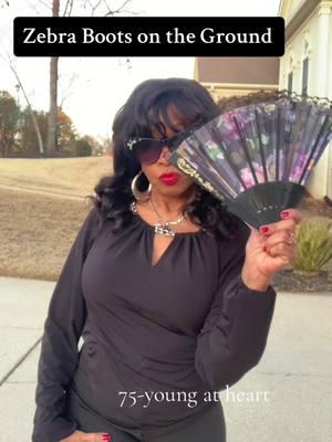 I love these dance challenges: Fanning that fan was a little tricky. I think my fan was too small. But I had fun anyway.  LOVE & PEACE to you all❤️ #dancechallenge #linedance #lovetodanc #blackwomanoftiktok #beautifulblackwomen #BlackTikTok #fyp #foryou #foryourpage 