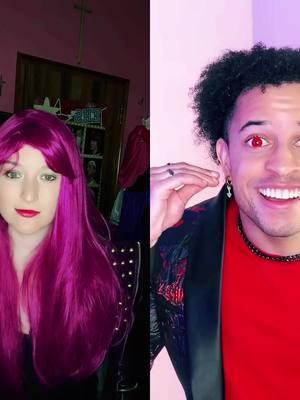 #duet with @Noah Jay Wood #POV For once do something rignt! #katiew1011 #tiktokbelle #tiktokbellemagicalreact #duetwithkatiew1011 #descendants #descendantscosplay #mal #malcosplay #disney #disneycosplay #disneyadult #cosplay #descendants3 #dowhatyougottado #hades #noahjaywood @Disney Descendants 