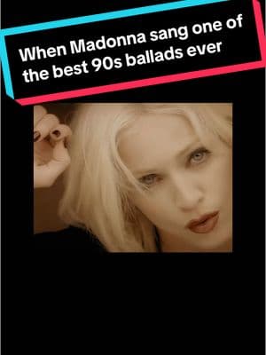 I have to talk about this classic 90s song “Take a Bow” by Madonna that was written and produced by Babyface. #madonna #babyface #takeabow #90s #90smusic #90ssong #90ssongs #90sthrowback #90sthrowbacks #90sthrowbacksong #90sthrowbacksongs #90skid #90skids 