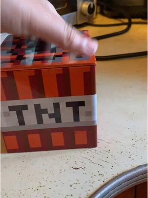 TNT Minecraft Storage Bin #fyp #fyf #Minecraft #storagebin #smallitems #money #jewelry #tnt #box #storage #tntminecraft #minecrafttnt #gaming #gamers #gaminglife #ttshop #tiktokfinds #checkitout #checkthemout #tinbox #storagetin #tnttin 