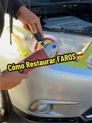 Aprende a restaurar faros y ofrecelo como servicio extra a tus clientes. #headlightrestoration #pulidodefaros #pulidodeopticas #cerakote #alex360details #mobiledetailing #detalladoautomotriz #carcare #cardetailing #woodbridge #virginia 