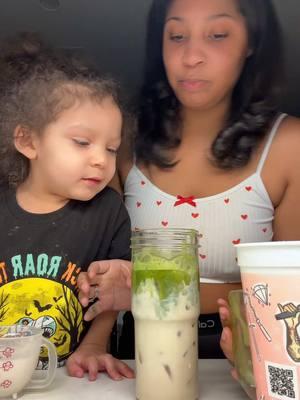 Make matcha with us!  #makematchawithme #coffeetalkswithmamacrow #toddlermom #boymom 