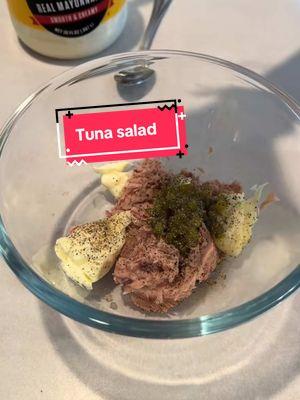 Do y’all eat tuna salad? A lot of people don’t like it. I def hate the smell 🤮 #onthisday #tunasalad #fyp #lunchideas #sandwichesoftiktok #Foodie #cooking #fypシ゚viral #makelunchwithme #tunasaladrecipe 