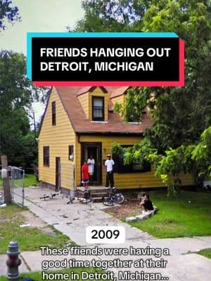 Do you think they’re still friends? 😔💔 #abandoned #googlemaps #nostalgia #exploring #thenvsnow #detroit #fyp 