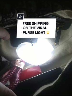 Free shipping on the viral purse light! #purselight #ttsdeals #freeshipping #newtotiktokshop #tiktokshopfinds #viralproducts 