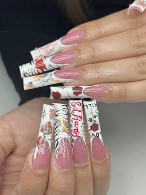 Ed Hardy freestyle  nail set ! ♥️🐅 #nailinspos #edhardy #edhardynails #fashion #hemet #hemetca #nails #fup #fypage #xlnails #nailinspo #edhardyfashion #fyo #parati #paratipage #unasbuchonas #rose #fypシ #fypシ゚viral #viral #foryourpage #nailgelpolish #handdrawn #zebraprint 